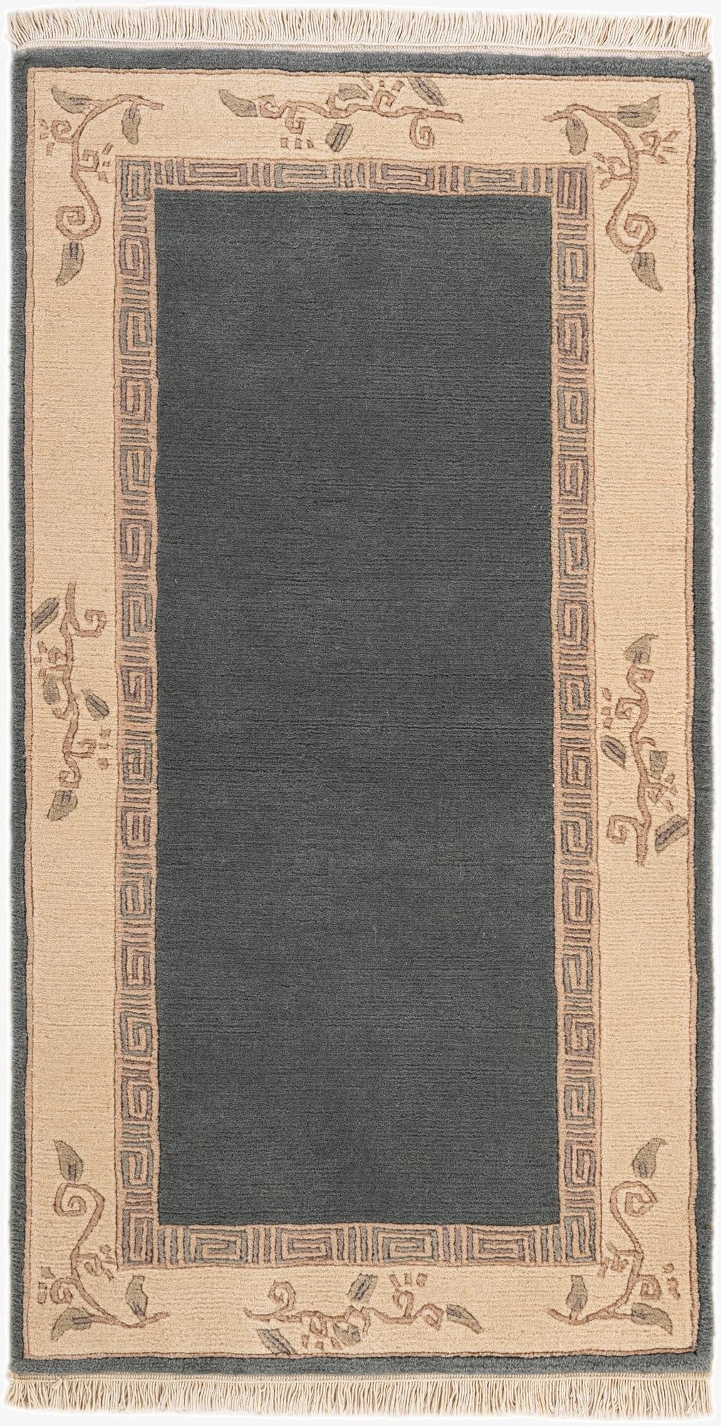  2' 5 x 4' 7  Hand Knotted Tibet Wool Rug