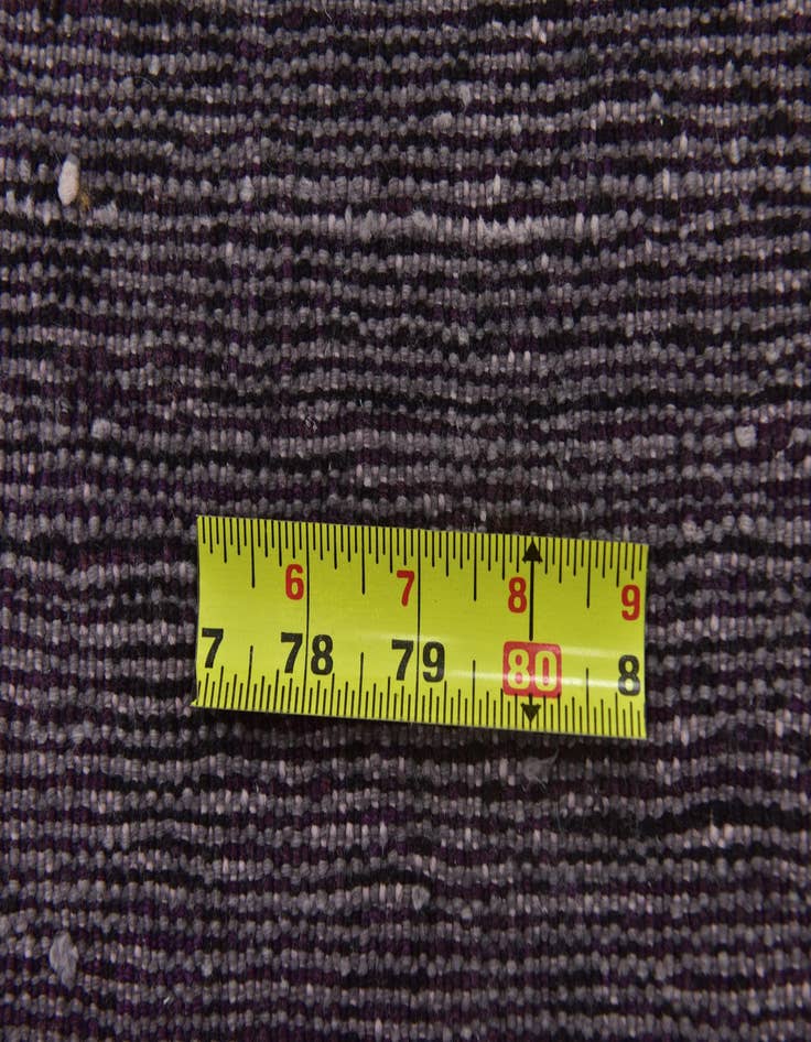 Detail image of  6' 4 x 9'  Hand Knotted Ultra Vintage Persian Wool Rug