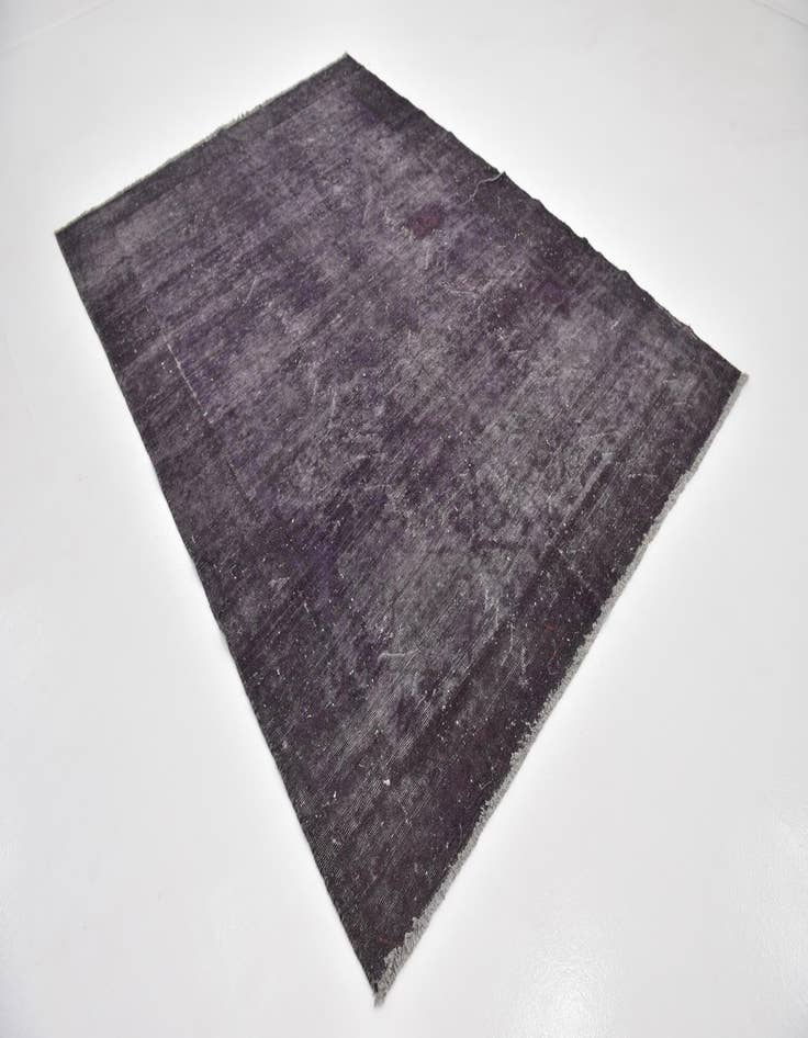 Detail image of  6' 4 x 9'  Hand Knotted Ultra Vintage Persian Wool Rug