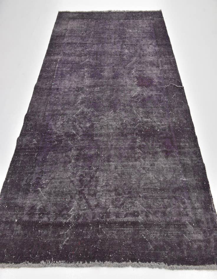 Detail image of  6' 4 x 9'  Hand Knotted Ultra Vintage Persian Wool Rug