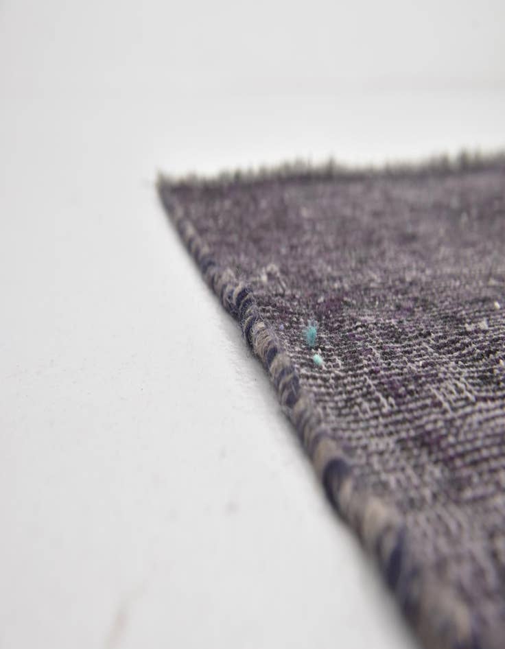 Detail image of  6' 4 x 9'  Hand Knotted Ultra Vintage Persian Wool Rug