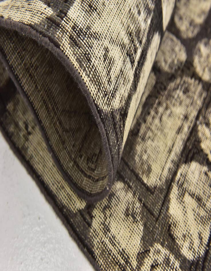 Detail image of  3' 2 x 4' 9  Hand Knotted Ultra Vintage Persian Wool Rug