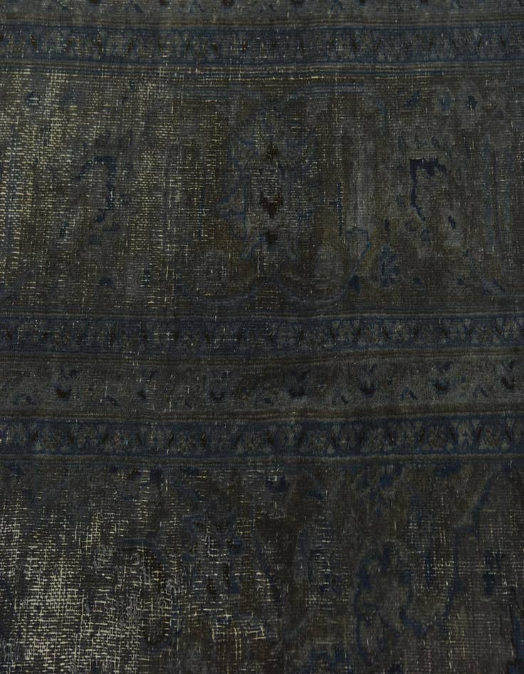 Detail image of  9' x 12'  Hand Knotted Ultra Vintage Persian Wool Rug