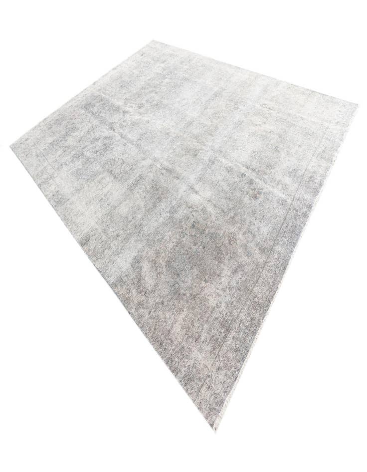 Detail image of  8' x 10' 7  Hand Knotted Ultra Vintage Persian Wool Rug