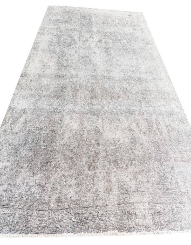 Detail image of  8' x 10' 7  Hand Knotted Ultra Vintage Persian Wool Rug