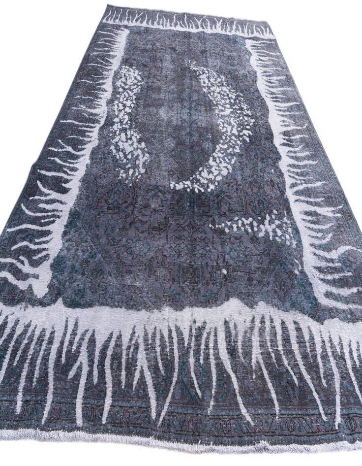 Detail image of  7' 10 x 11' 1  Hand Knotted Ultra Vintage Persian Wool Rug