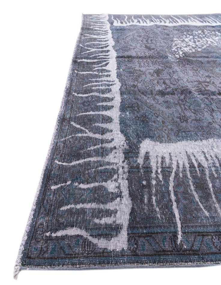 Detail image of  7' 10 x 11' 1  Hand Knotted Ultra Vintage Persian Wool Rug