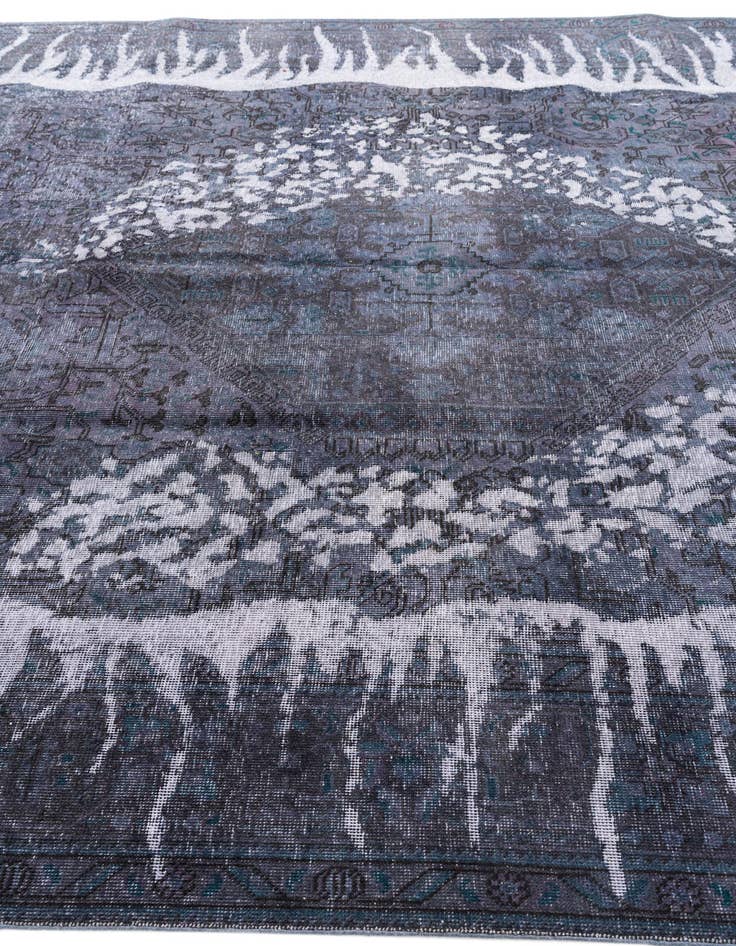 Detail image of  7' 10 x 11' 1  Hand Knotted Ultra Vintage Persian Wool Rug