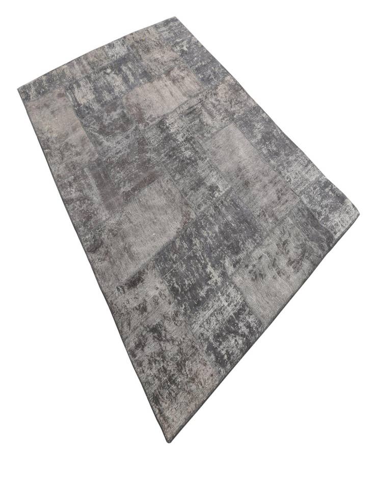 Detail image of  5' x 6' 8  Hand Knotted Ultra Vintage Persian Wool Rug