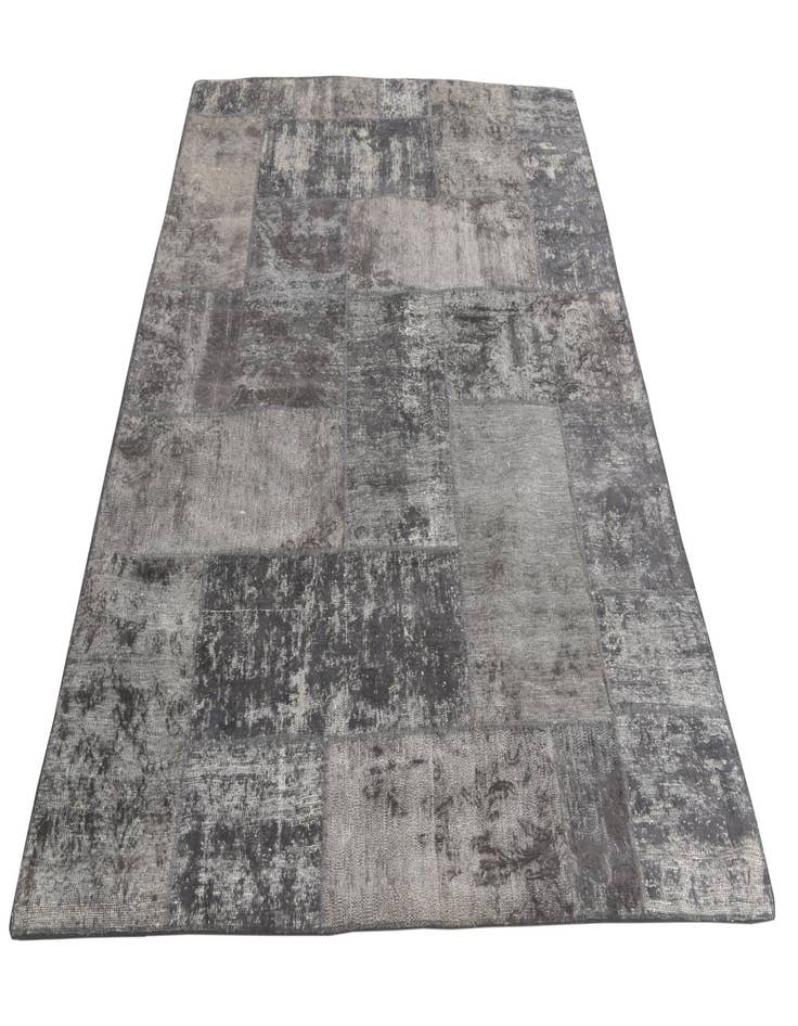 Detail image of  5' x 6' 8  Hand Knotted Ultra Vintage Persian Wool Rug