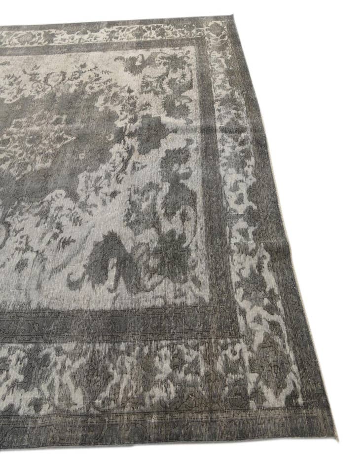 Detail image of  9' 7 x 13'  Hand Knotted Ultra Vintage Persian Wool Rug