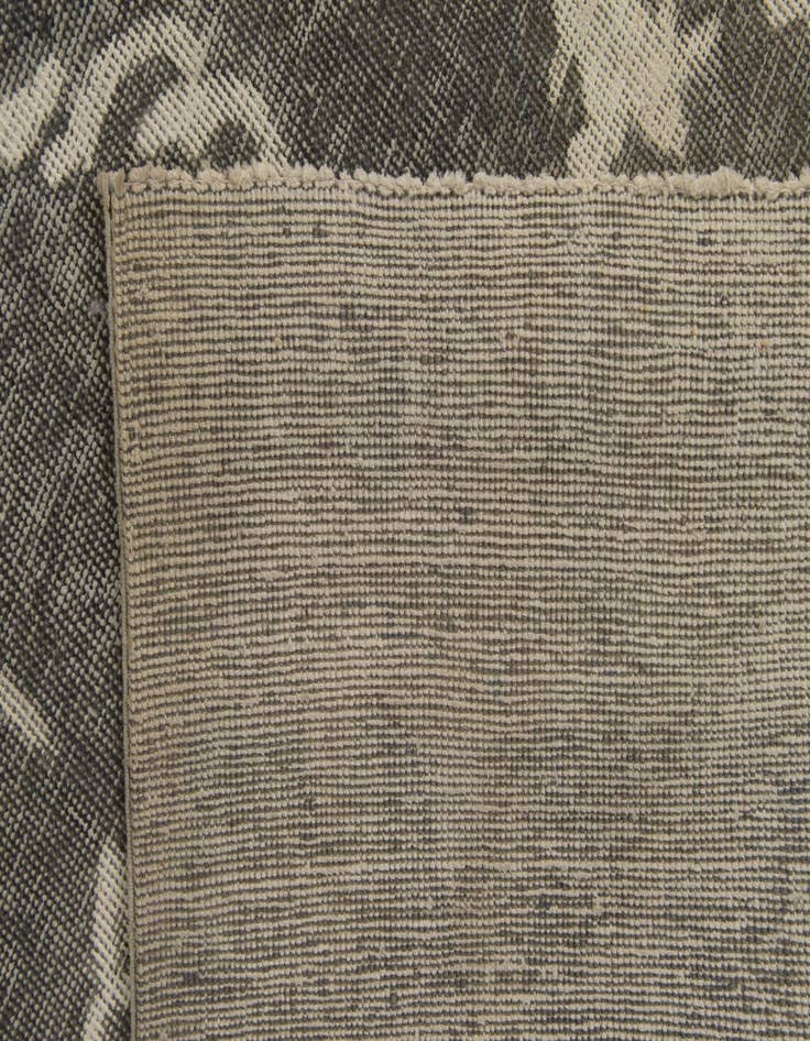 Detail image of  9' 6 x 13'  Hand Knotted Ultra Vintage Persian Wool Rug