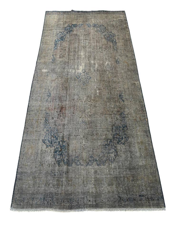 Detail image of  9' 8 x 12' 2  Hand Knotted Ultra Vintage Persian Wool Rug