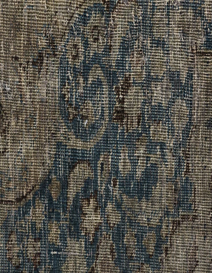 Detail image of  9' 8 x 12' 2  Hand Knotted Ultra Vintage Persian Wool Rug