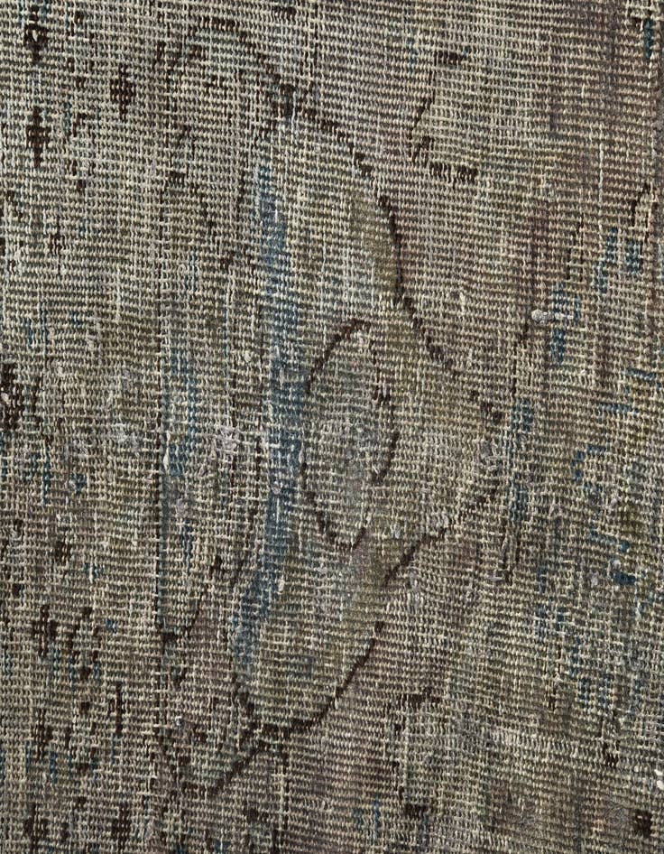 Detail image of  9' 8 x 12' 2  Hand Knotted Ultra Vintage Persian Wool Rug