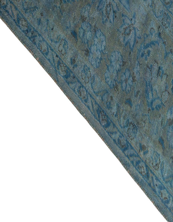 Detail image of  8' x 11' 10  Hand Knotted Ultra Vintage Persian Wool Rug