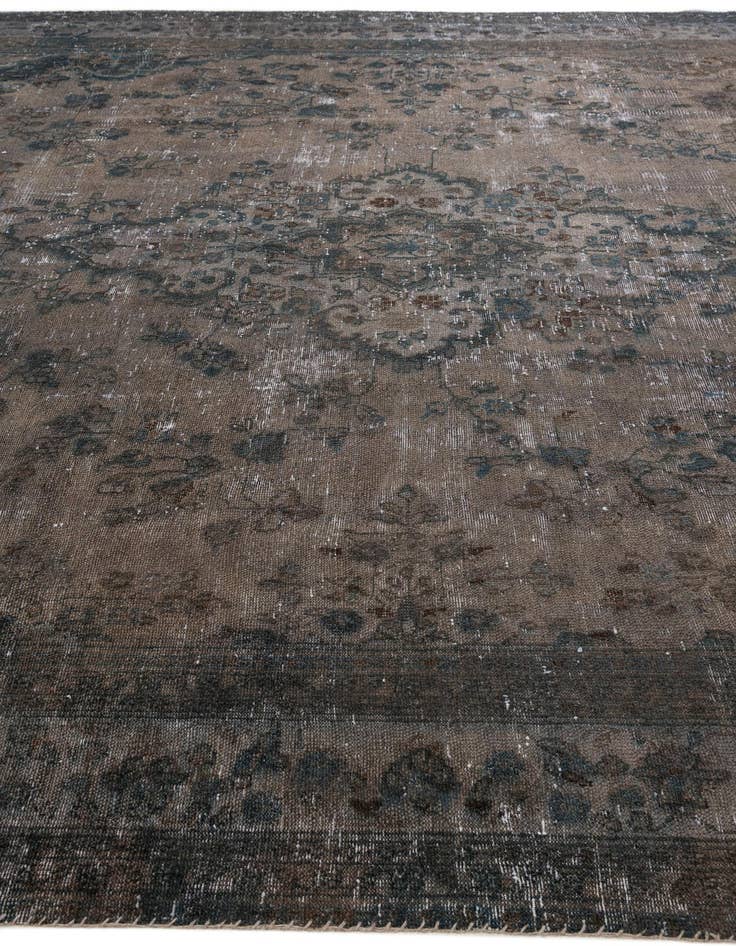 Detail image of  10' 4 x 13' 7  Hand Knotted Ultra Vintage Persian Wool Rug