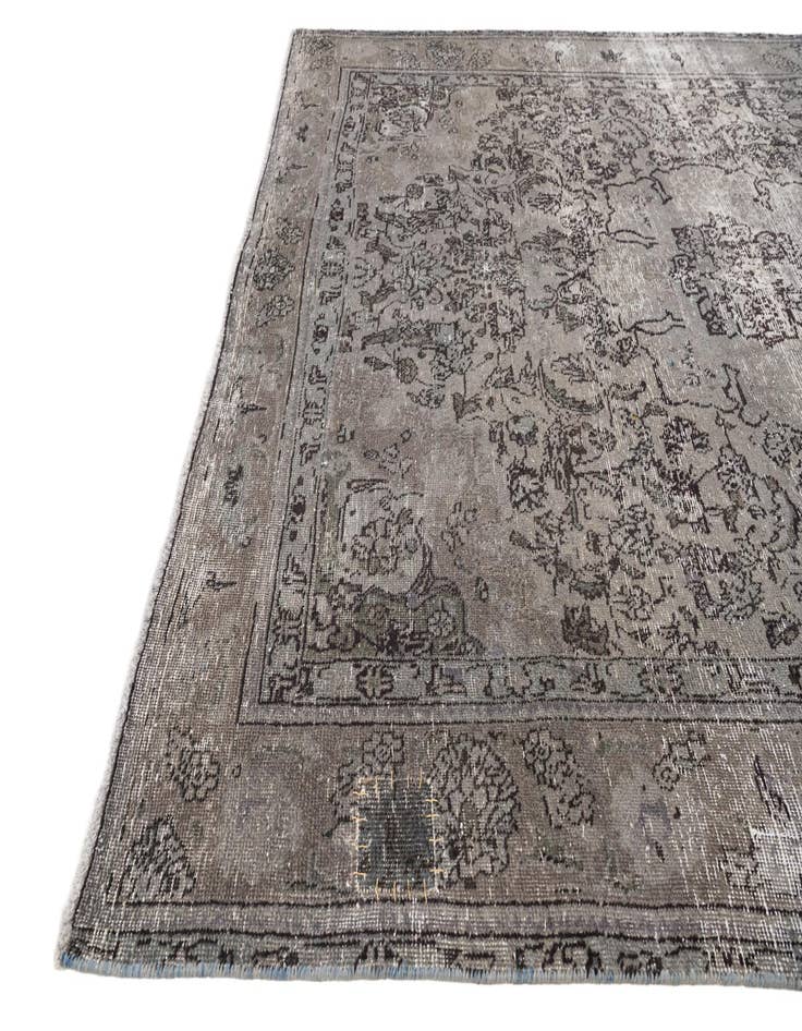 Detail image of  6' 5 x 8' 3  Hand Knotted Ultra Vintage Persian Wool Rug