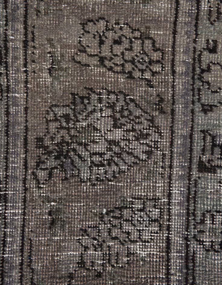 Detail image of  6' 5 x 8' 3  Hand Knotted Ultra Vintage Persian Wool Rug