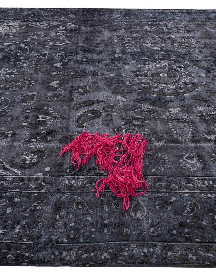 Detail image of  9' 4 x 10' 10  Hand Knotted Ultra Vintage Persian Wool Rug