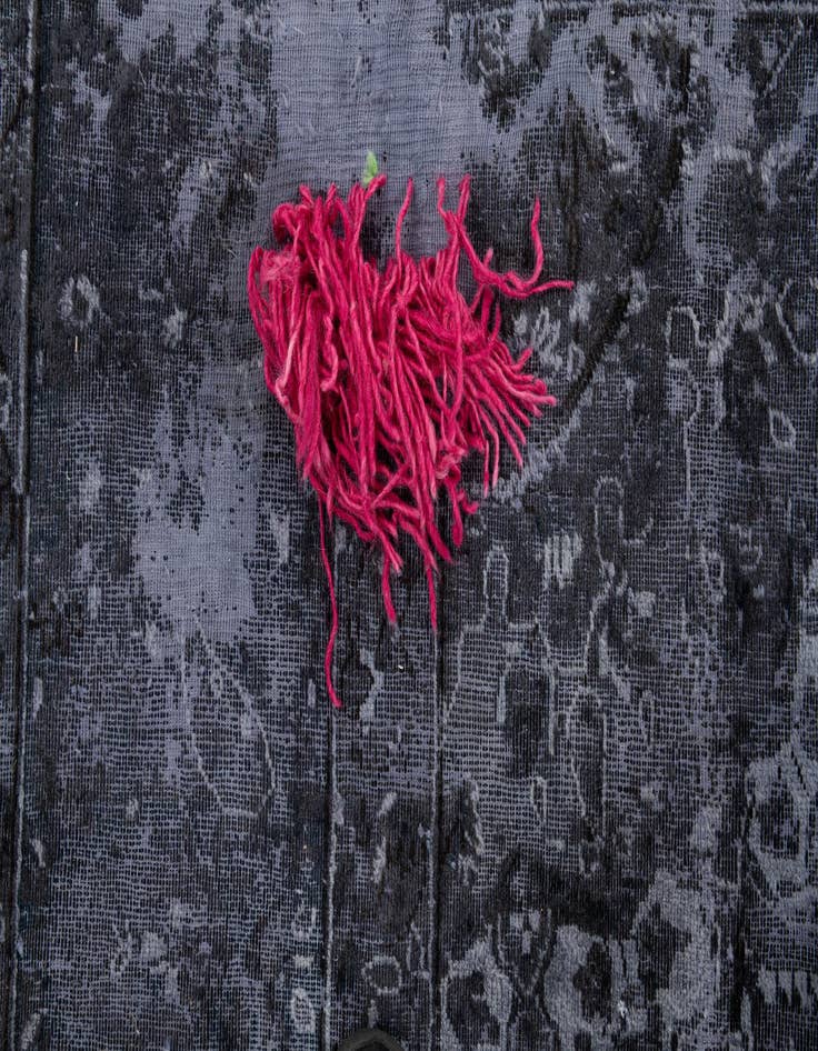 Detail image of  9' 4 x 10' 10  Hand Knotted Ultra Vintage Persian Wool Rug