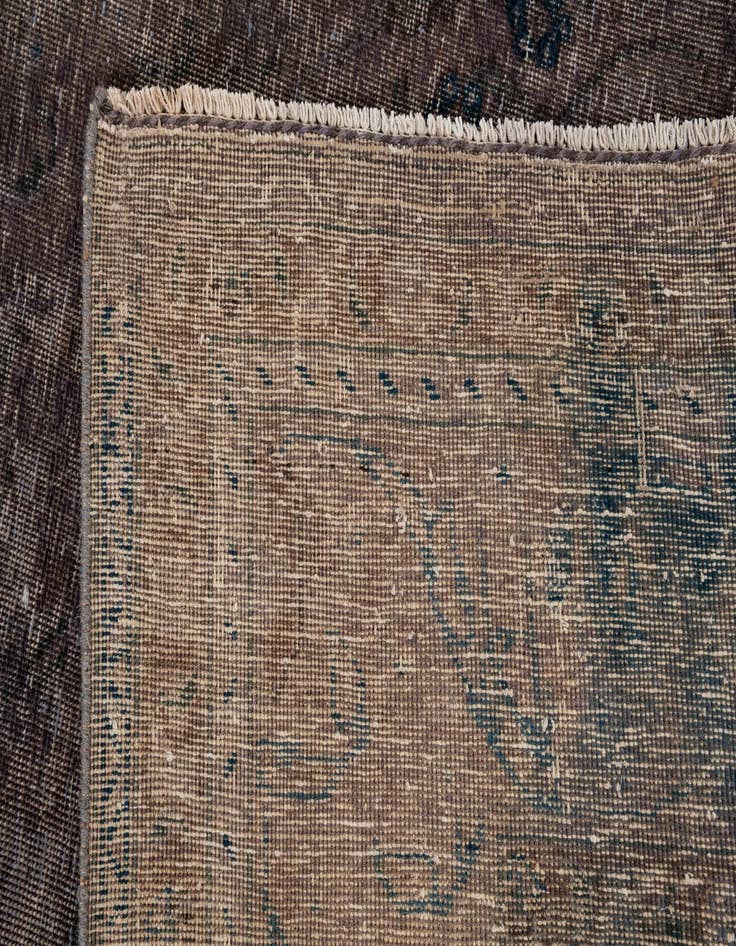 Detail image of  10' x 12' 9  Hand Knotted Ultra Vintage Persian Wool Rug