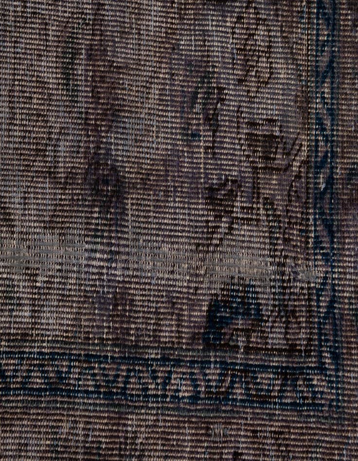 Detail image of  10' x 12' 9  Hand Knotted Ultra Vintage Persian Wool Rug
