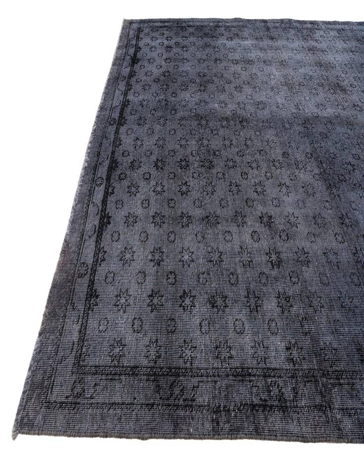 Detail image of  6' 7 x 9' 5  Hand Knotted Ultra Vintage Persian Wool Rug