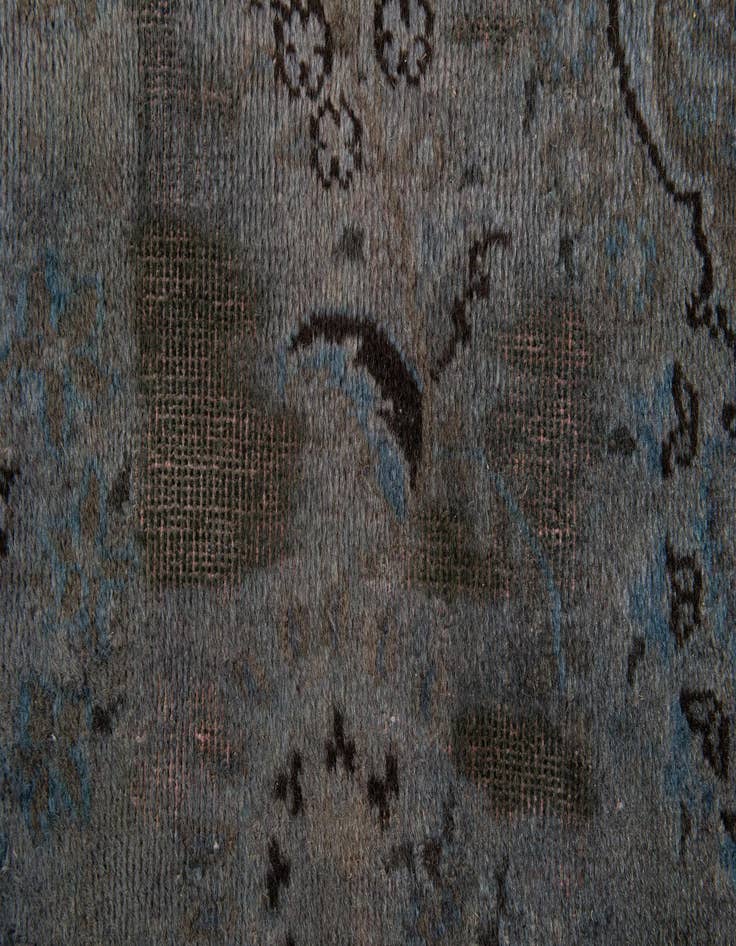 Detail image of  9' 6 x 12' 8  Hand Knotted Ultra Vintage Persian Wool Rug