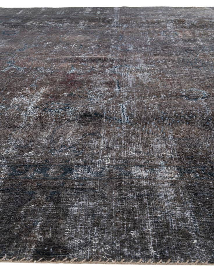 Detail image of  8' 9 x 10' 2  Hand Knotted Ultra Vintage Persian Wool Rug