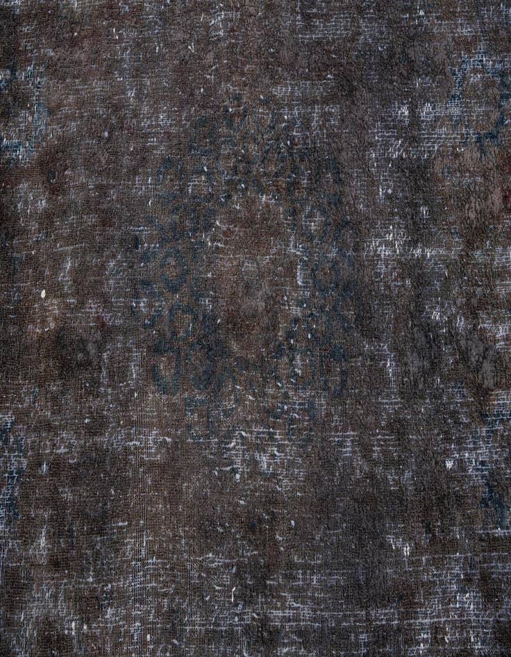 Detail image of  8' 9 x 10' 2  Hand Knotted Ultra Vintage Persian Wool Rug