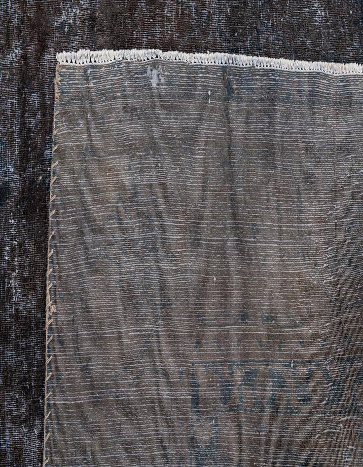 Detail image of  8' 9 x 10' 2  Hand Knotted Ultra Vintage Persian Wool Rug