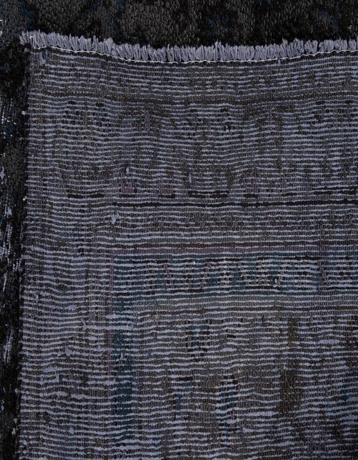 Detail image of  6' 4 x 9' 2  Hand Knotted Ultra Vintage Persian Wool Rug