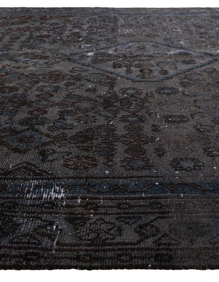 Detail image of  6' 4 x 9' 2  Hand Knotted Ultra Vintage Persian Wool Rug