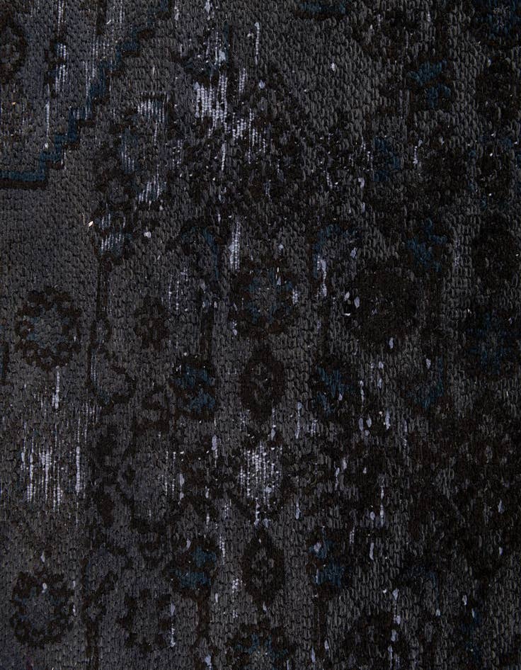Detail image of  6' 4 x 9' 2  Hand Knotted Ultra Vintage Persian Wool Rug