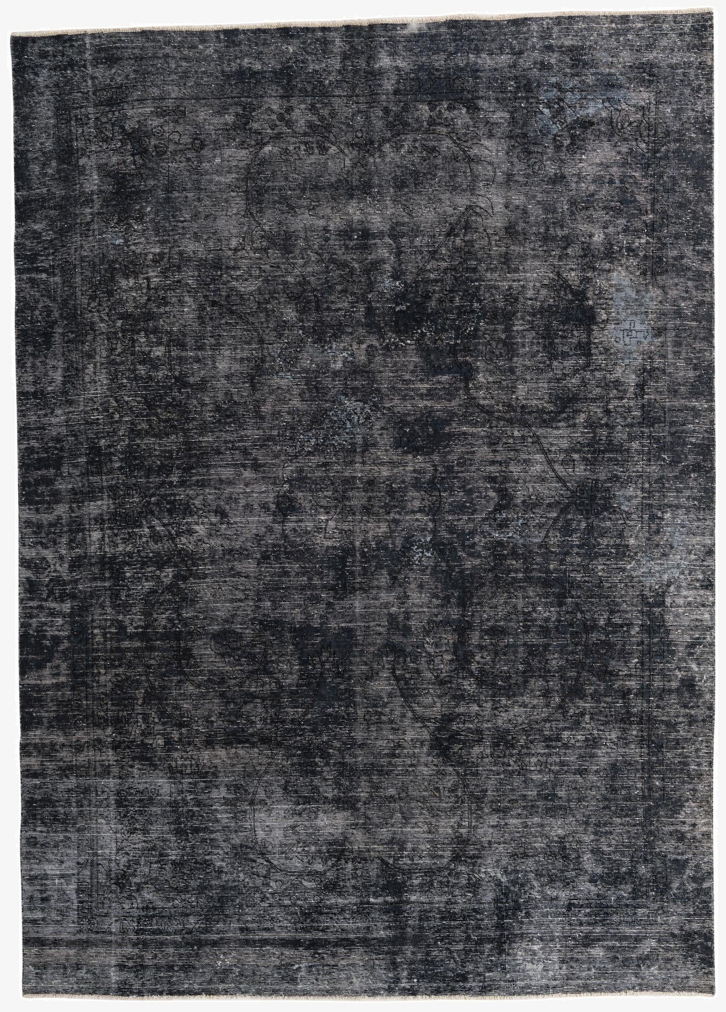  7' 5 x 10' 3  Hand Knotted Ultra Vintage Persian Wool Rug