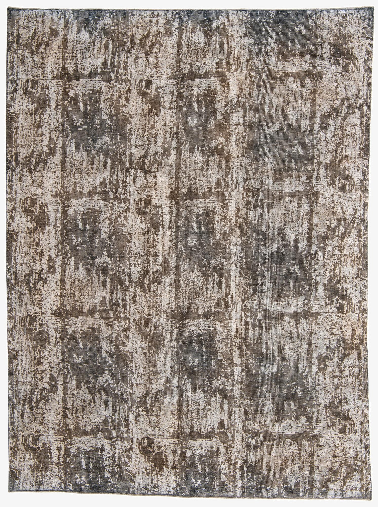  9' 2 x 12' 2  Hand Knotted Ultra Vintage Persian Wool Rug