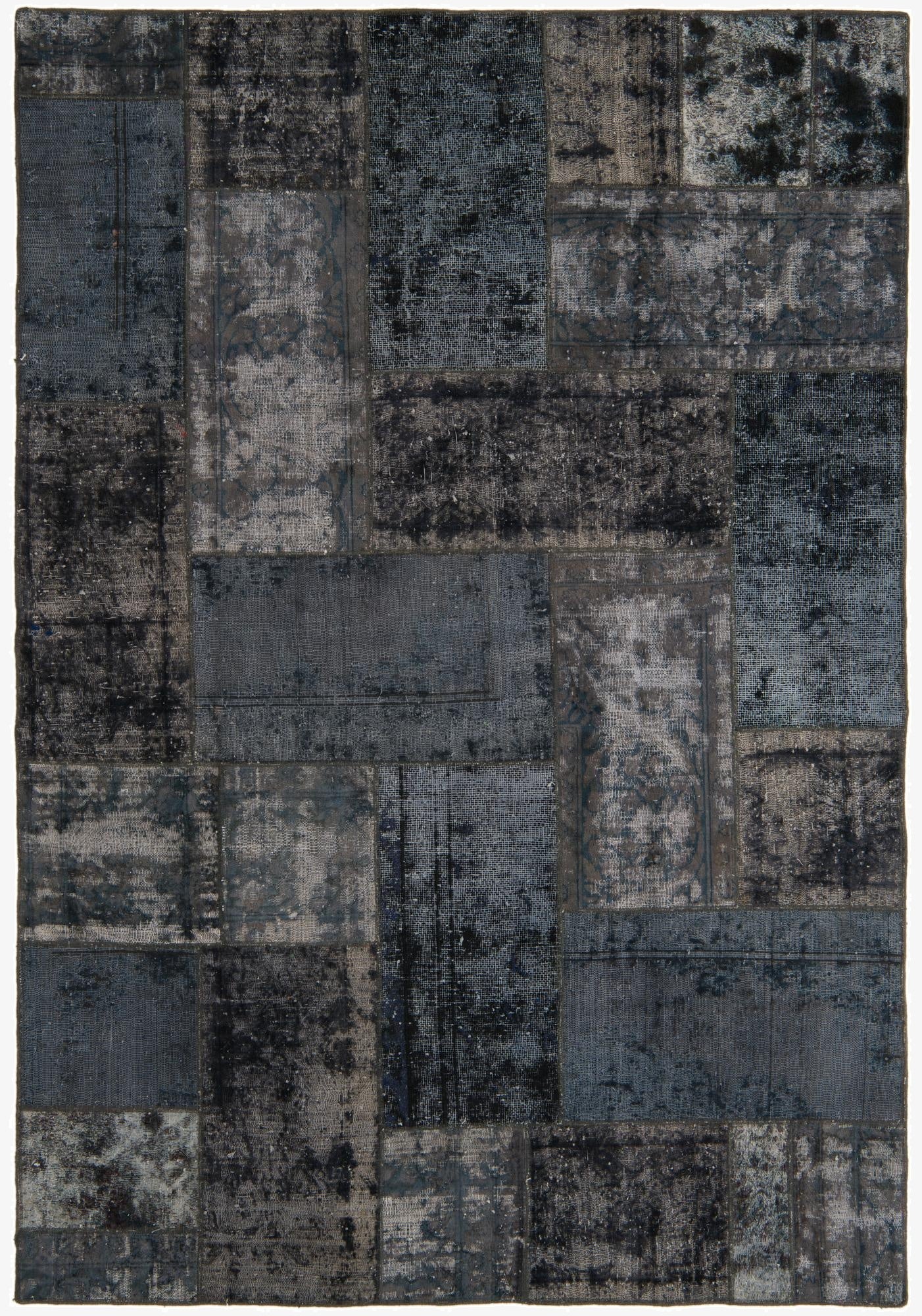  5' 8 x 8' 5  Hand Knotted Ultra Vintage Persian Wool Rug