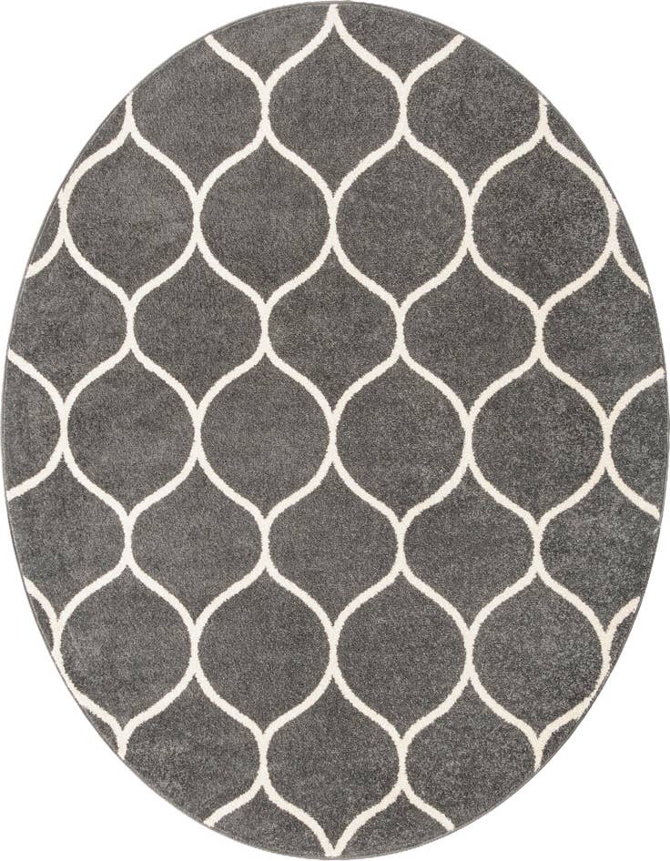Detail image of  3' x 3' Lattice Frieze Round Rug
