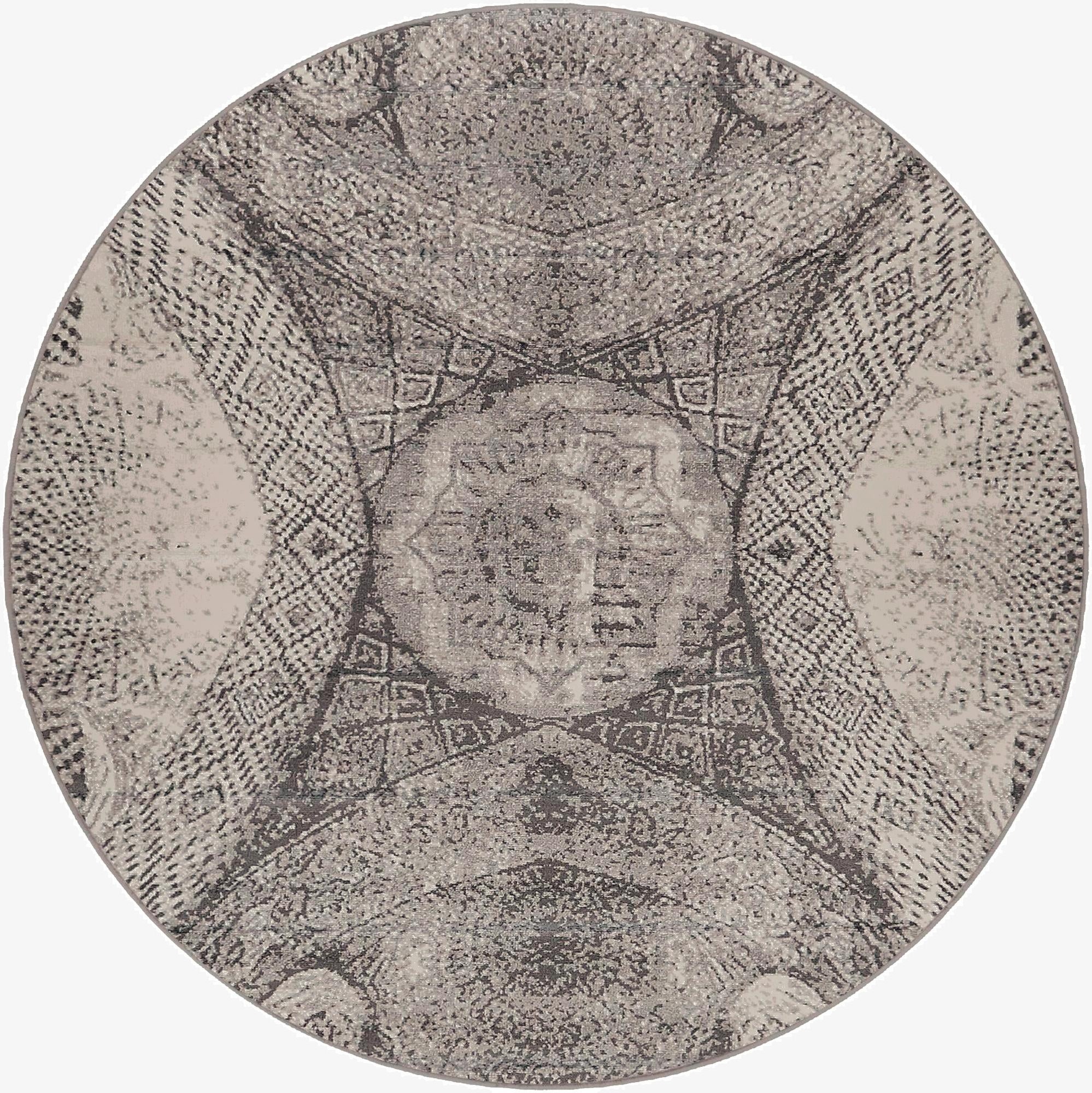  7' x 7' Monte Carlo Round Rug