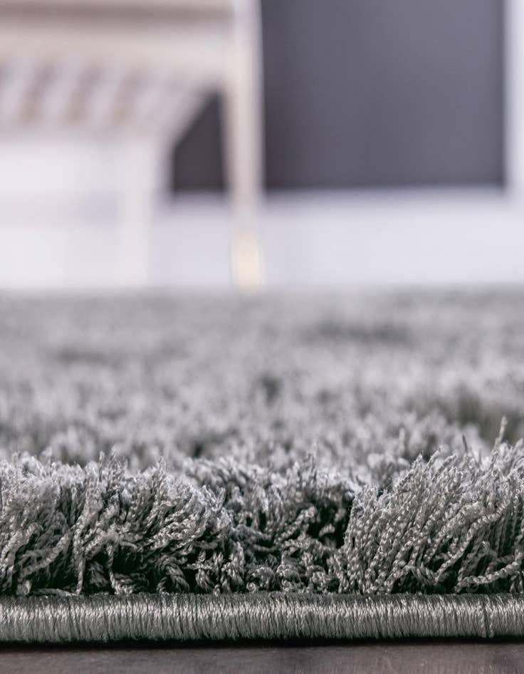 Detail image of  2' x 6' 7 Botanical Shag Runner Rug