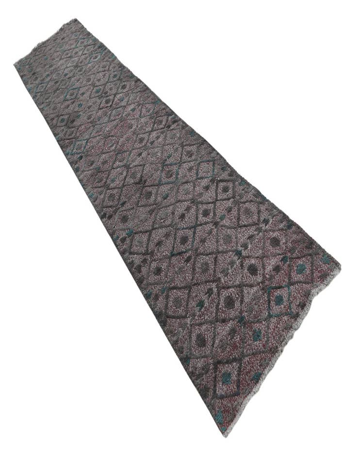 Detail image of  2' 7 x 12' 2  Hand Knotted Darya Wool Runner Rug