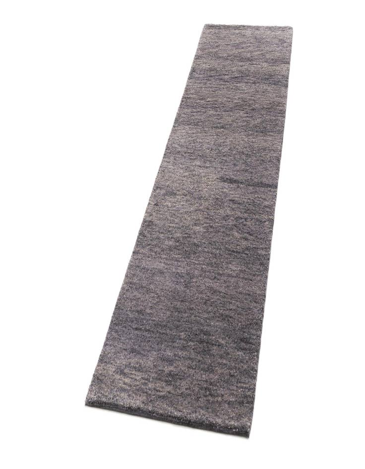 Detail image of  2' 5 x 8'  Hand Knotted Gabbeh Wool Runner Rug