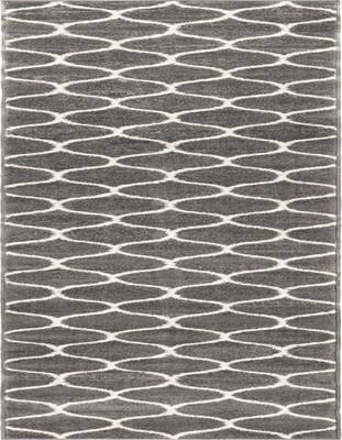 Detail image of  2' x 13' Lattice Frieze Runner Rug