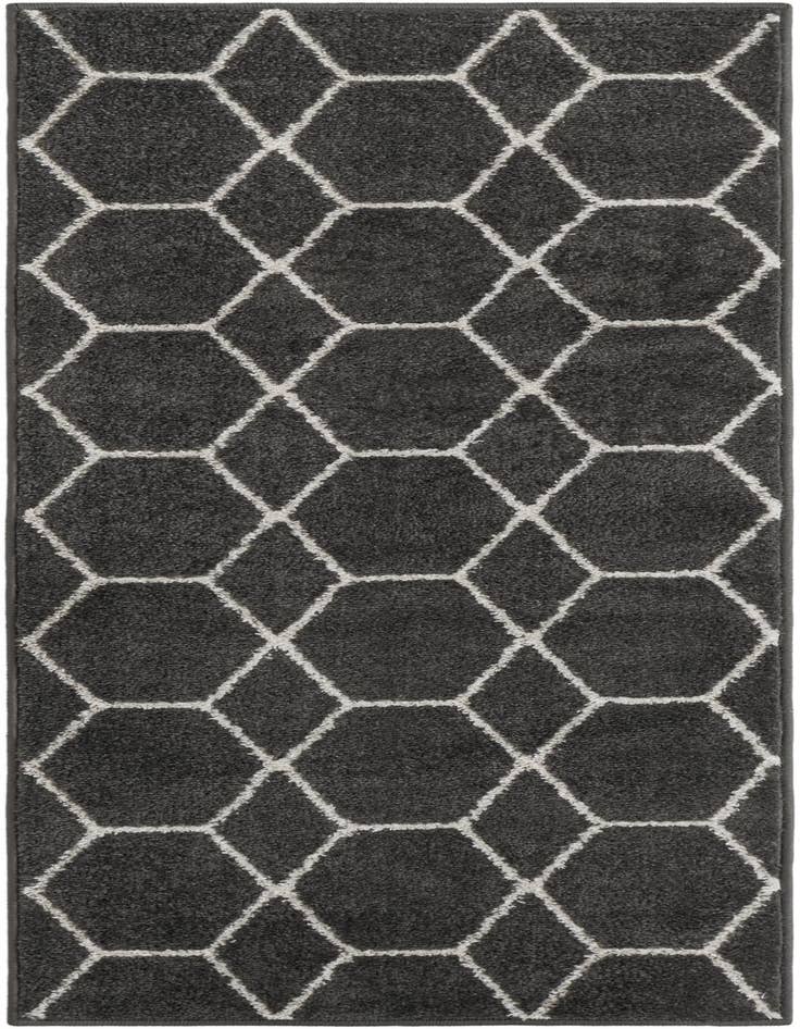 Detail image of  2' x 5' 3 Lattice Frieze Runner Rug