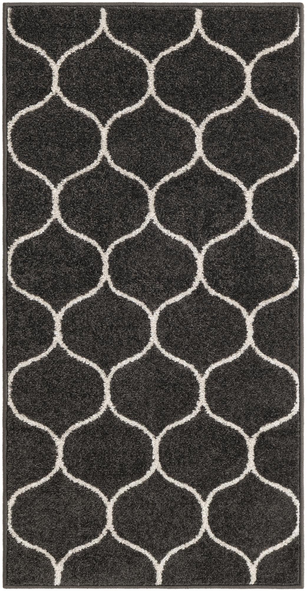  2' x 4' Lattice Frieze Runner Rug