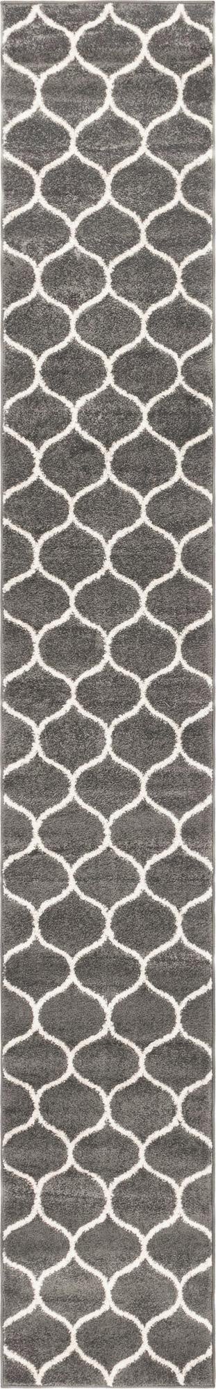  2' x 13' Lattice Frieze Runner Rug
