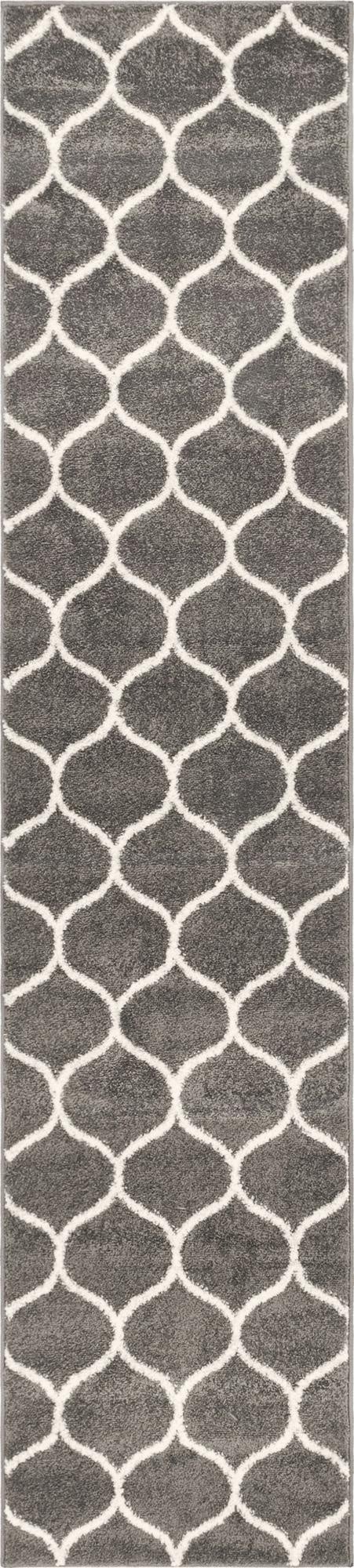  2' x 10' Lattice Frieze Runner Rug