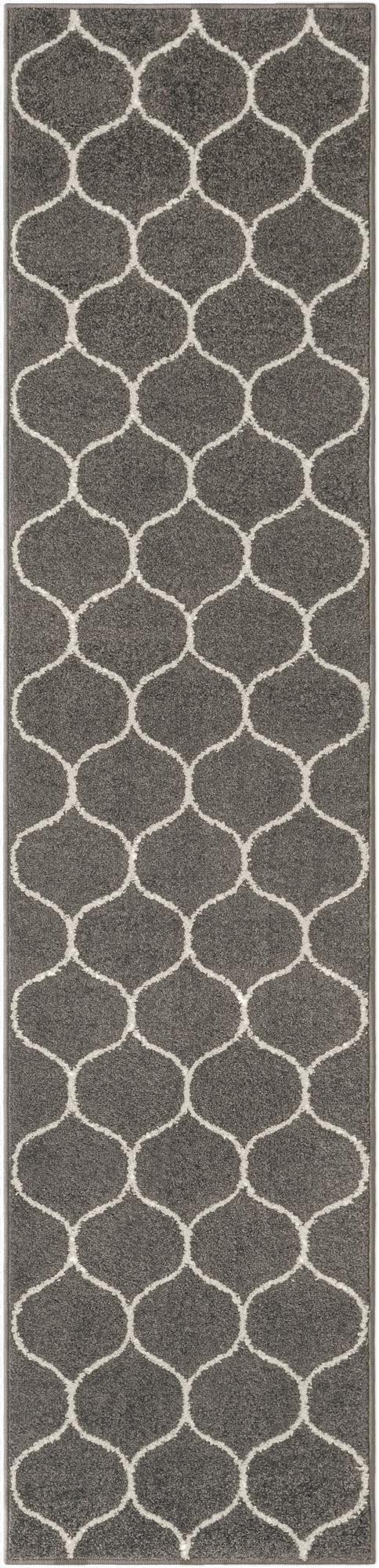  2' x 8' 8 Lattice Frieze Runner Rug