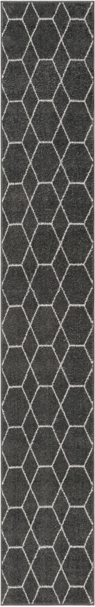  2' x 13' Lattice Frieze Runner Rug
